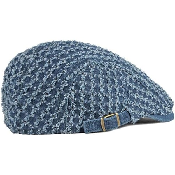 Flate Newsboy-caps for menn - Justerbar, lett, Ivy Gatsby Cabbie-hatt for kjøring