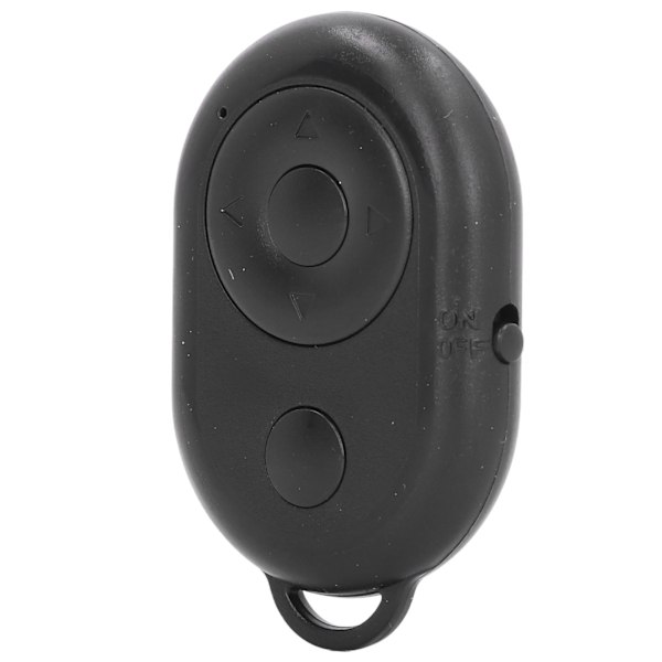 Telefonfjärrkontroll BT 4.0 10m USB Typ C Laddning Selfie Clicker för att ge en like Sida Vändning Fotografering Svart
