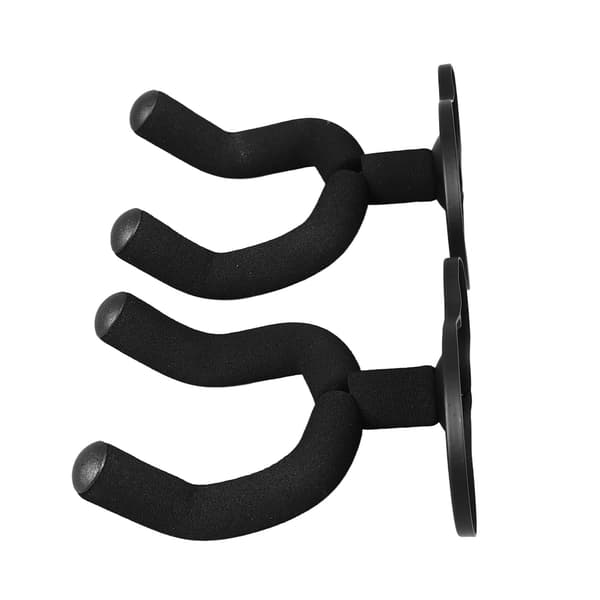 2PCS Gitarr Väggfäste Hängare Metall Multifunktionell Gitarr Hängare Hängare med 5 Plektrum för Ukulele