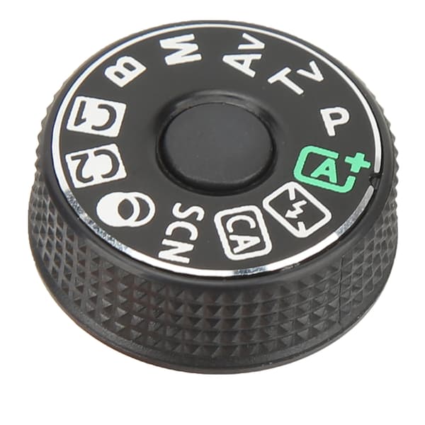 Kameratoppdeksel Modusvelgerknapp ABS Robust Kameratoppdeksel Modusvelgerlokk Erstatning for 80D