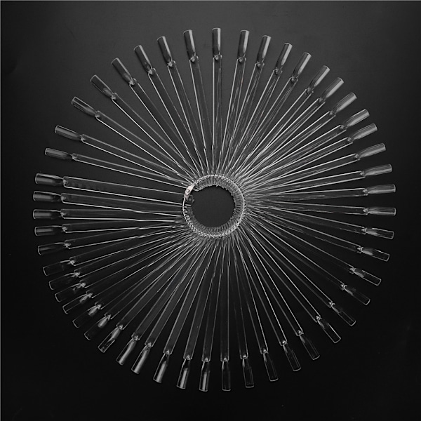 Falsk Display Neglekunst Vifte Hjul Polish Praksis Tip Sticks Design Dekor Sæt