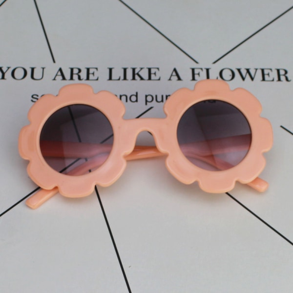 Solros Barnglasögon Kvinna Barn Dekorativa blommor Solglasögon Baby Solskydd för män UV-skydd