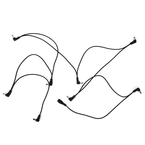 1 till 8 Daisy-kabel Elektrisk gitarr Effektpedal DC-strömkabel 5,5 mm x 2 mm-kontakt