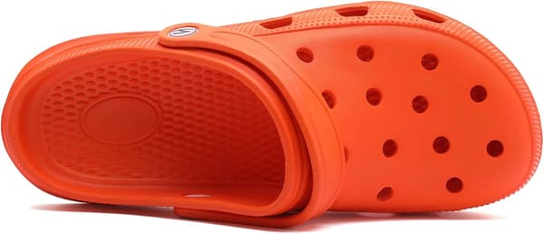 Havehavesko til mænd og kvinder (orange)
