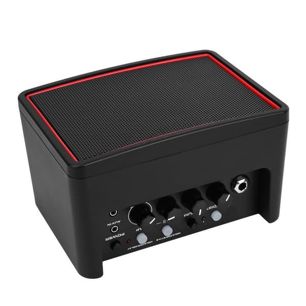 Mini Elektrisk 4 Kanaler Gitarförstärkare Högtalarlåda Kit  Gitartillbehör