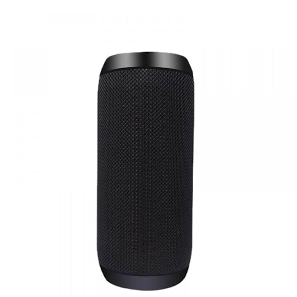 Bluetooth-högtalare, utomhus, bärbar, trådlös högtalare, Bluetooth 5.0, högt stereoljud, bas, familj, fest, present (svart)