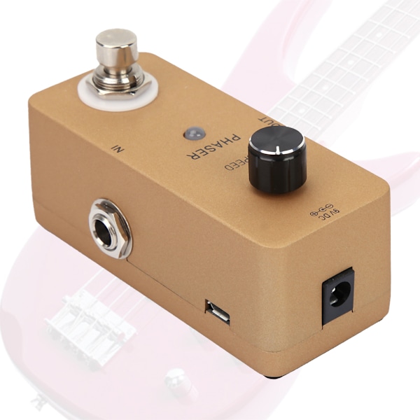 Phaser-effektlydprosessor Elektrisk gitar effektpedal Gitardeler Tilbehør