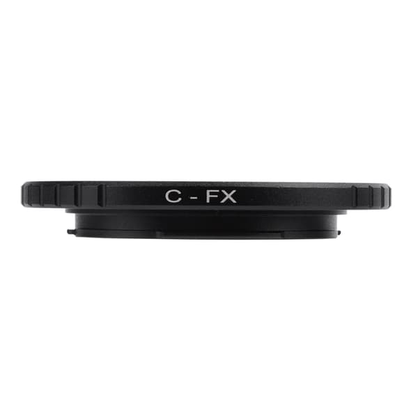 CCTV C-mount objektivadapter overførselsring til DSLR-kameraer til Fujifilm (C-FX sort)