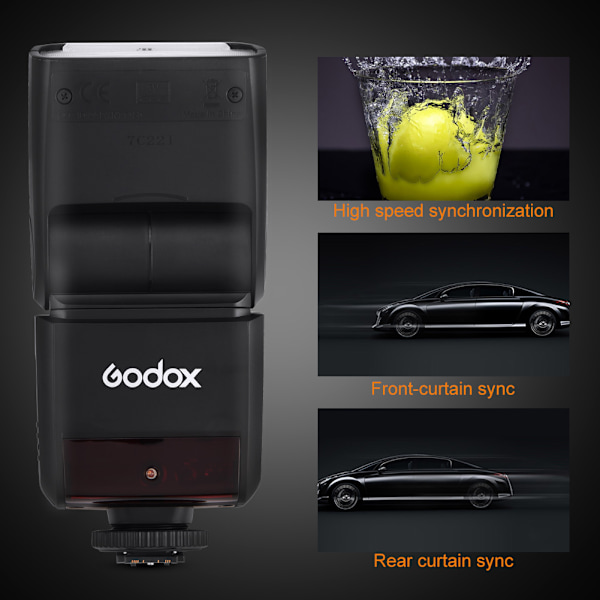 TTL Trådlös Kamerablixt Speedlite HSS Batteridriven (O)