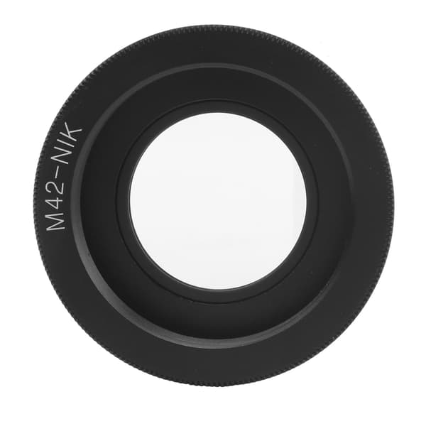 M42-AI linseadapter til M42 skruelinse til Nikon AI-monteringskamerahus, legering, optisk glas