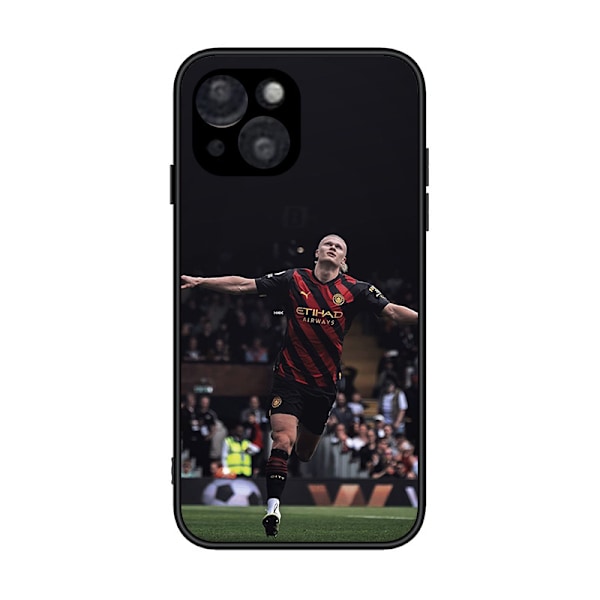 Man City FC Erling Haaland 2022/23 Första Laget Mjukt Gel Skal Kompatibelt Med iPhone 12pro max