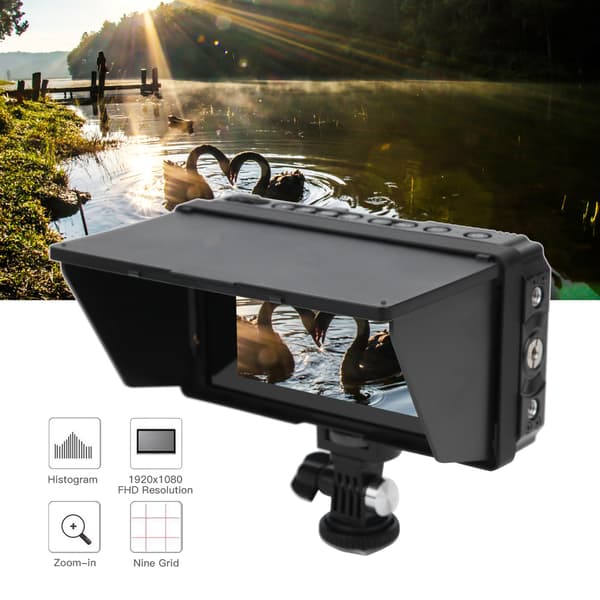 FOTGA E50 HDMI Touch Screen Kamera Feltmonitor 2500nit 4K HDMI Input Output Monitor