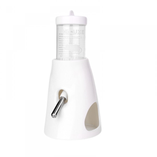 Hamster hængende vandflaske kæledyr automatisk dispenser med base til dværghamster mus rotte pindsvin (80ML)