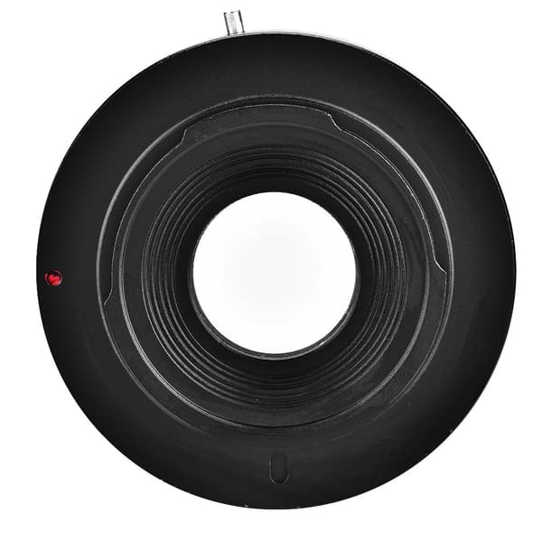 Kameraobjektivadapterring til Minolta MD-objektiver og til Nikon spejlreflekskameraer
