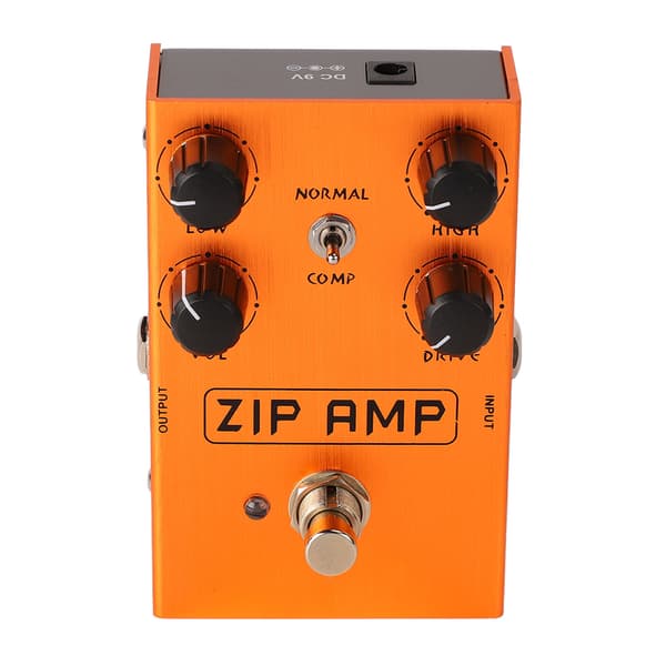 Elektrisk gitarr effektpedal för dist och overdrive AN 39 Orange