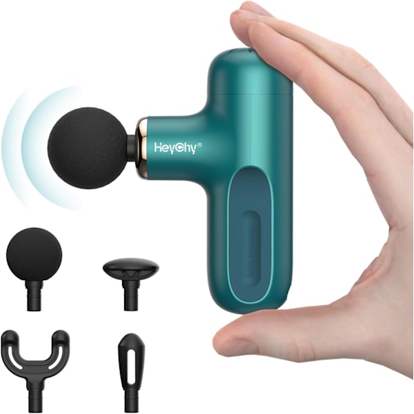 Super Mini Massagepistol, Slagverksdjupvävnadsmuskelmassager, Resemassagepistol, Kompakt Sportmassager, Bärbar Handhållen Mass