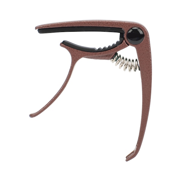 Akustisk gitarr capo zinklegering OldFashioned för Ukulele elgitarr Ballad gitarrer (brons)
