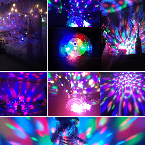 Disco-pallo Kotijuhlat Langaton Bluetooth-projektori