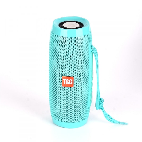 TG157 Trådløs Bluetooth-høyttaler LED Melody Lantern Kreativ gave Utendørs vanntett subwoofer Grønn