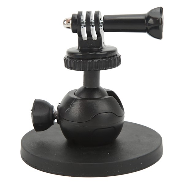 Magnetisk actionkameramontering för Hero för Insta360 Stark sugkopp bilkameramonteringshållare med minikulhuvud och adapter