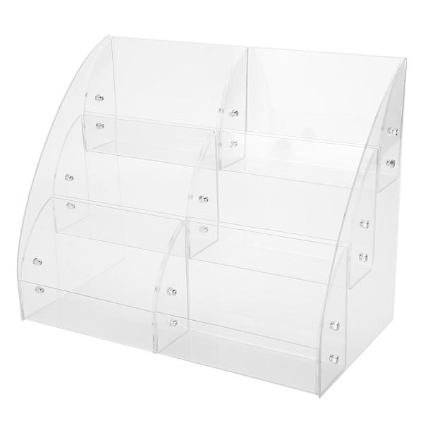 Transparent Akryl Display Case Opbevaringsboks Makeup Organizer Kosmetik Display