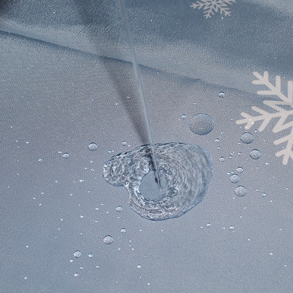 Lumikide Shower Curtain Talvi Valkoinen Hopea Suuret ja Pienet Lumikiteet Kylpyhuoneen Verho Joulu Tausta Koti Kylpyhuoneen Sisustus 31\"x71\"