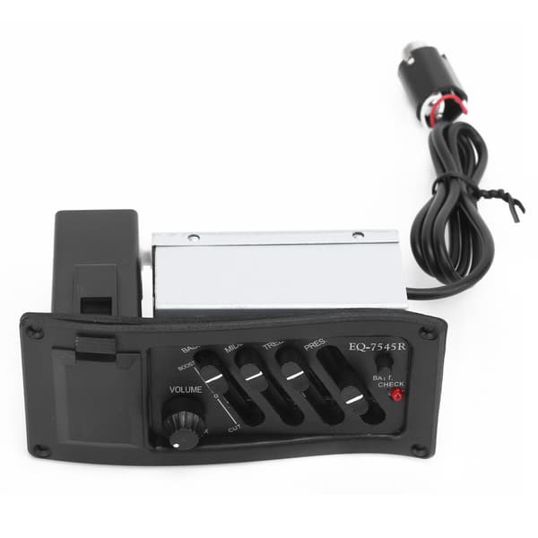Gitar Pickup Akustisk Elektrisk Boks Lyd Samle Equalizer Strengeinstrument Tilbehør