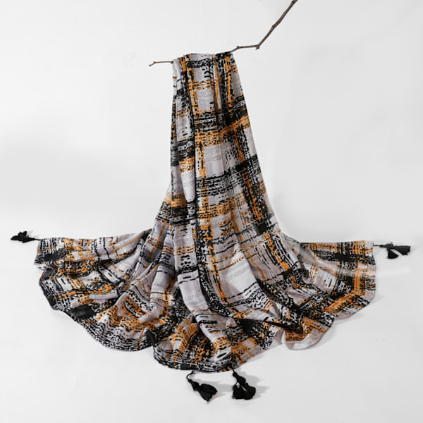 70 x 35 Kvadratisk Silkesliknande Hårsjal Huvud Sovande Wrap Satin Huvudduk, W1