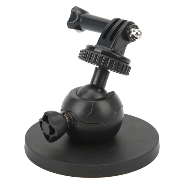 Magnetisk actionkameramontering för Hero för Insta360 Stark sugkopp bilkameramonteringshållare med minikulhuvud och adapter