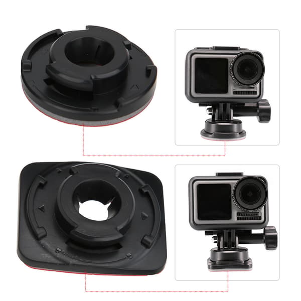 Quick Release Base Mount til DJI OSMO ACTION kamera kompatibel med Gopro Originalt tilbehør