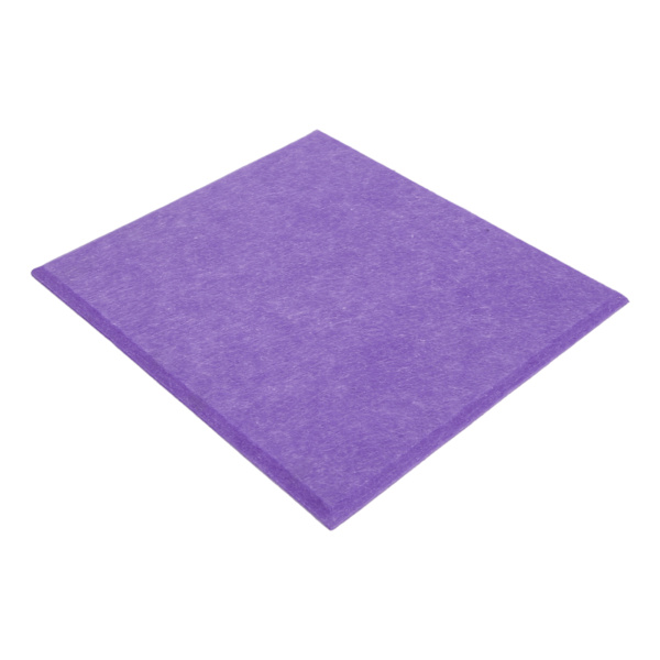 6 kpl Akustiikka Absorptiopaneeli Paksuuntunut Vähentää Kaikuja Äänieristys Pehmuste Absorbentti (Violetti)