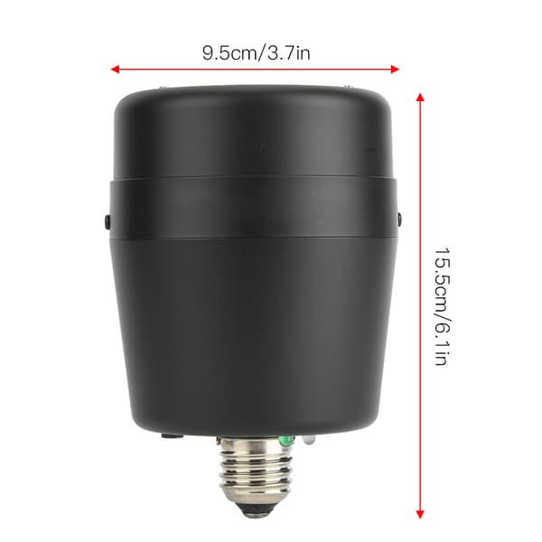 NiceFoto E-100 valokuvausstudion salamavalo 120W 5500K GN28 E27 (110V)