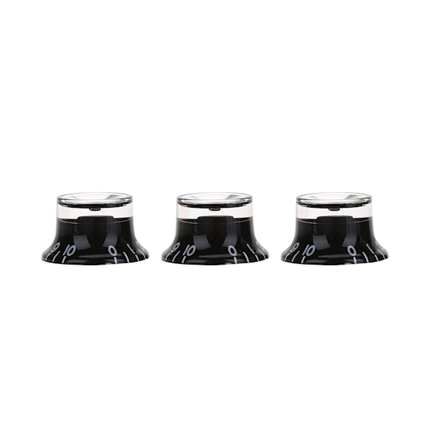 3 stk. Gitar Tone Volumkontroll Knapper Erstatning for Fender Elektriske Gitarer