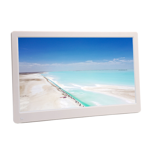 Digital fotoram 17 tum IPS Full View-skärm 1920 X 1080 Elektronisk fotoram för hem och resor