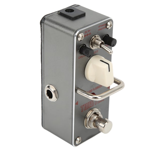 Analog Flanger Pedal Elektrisk Gitarr Mini Singel Block Effekt True Bypass 3 Knapp ATR-3