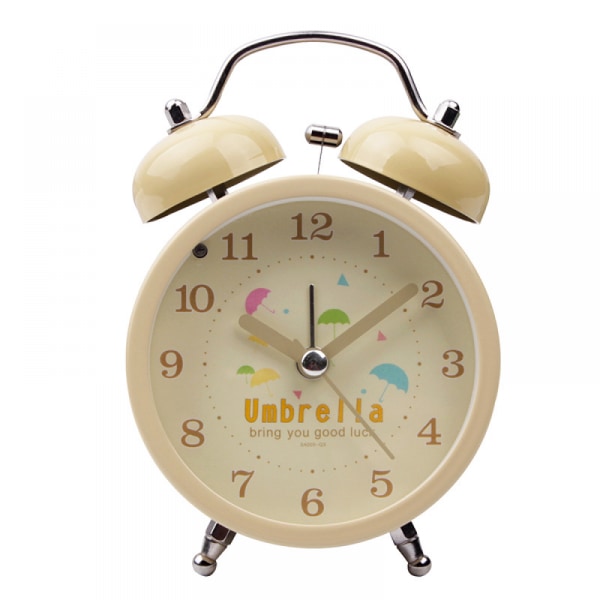 3 inchs Bedroom Alarm Clock, Metal Alarm Clock , Student Home Decoration Desktop Clock