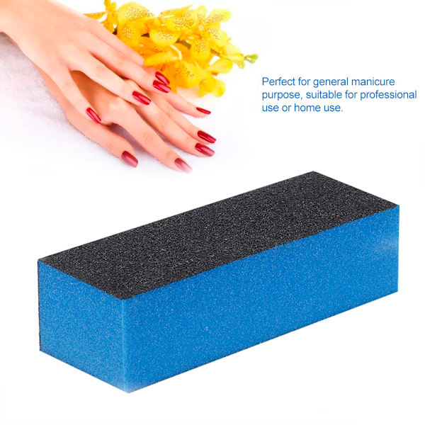 10PCS Nagelpolering Sandning Buffertar Filer Set Pedikyr Manikyr Verktyg Nagelkonst Kit