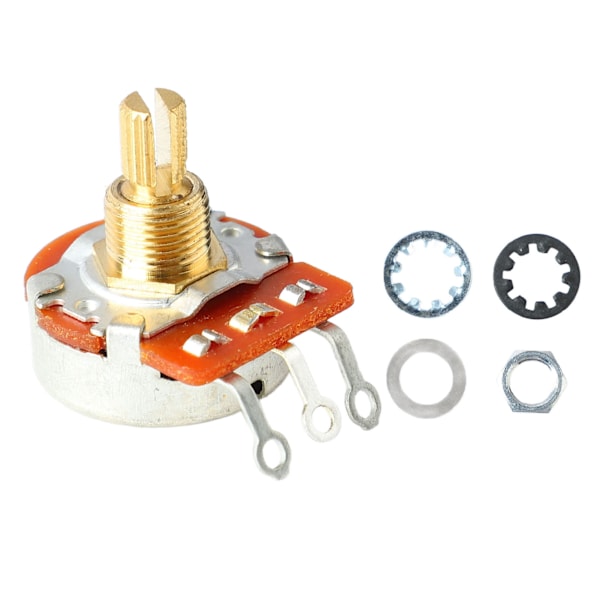 Gitarr Potentiometer Kopparaxel Brusreducering Elektrisk Gitarr Potentiometer