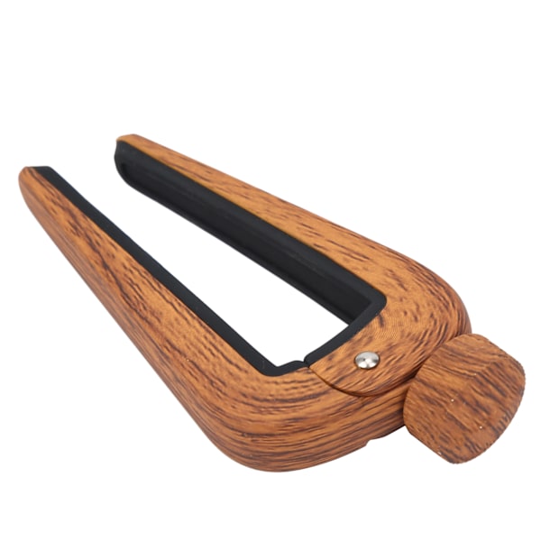 Flanger Gitarr Capo Ukulele Stämning Spänning Multifunktion Musikinstrument Tillbehör Mörk Trästruktur