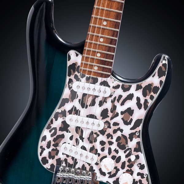 1 set akryl laddad förtrådad SSS pickups pickguard för elgitarr