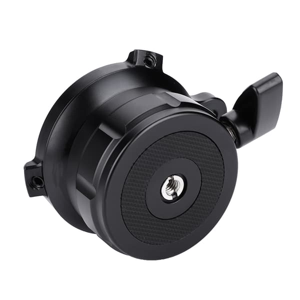LB-60 Kraftig 12KG 1/4'' & 3/8'' Quick Release Plade Bobleniveau Stativ Kuglehoved