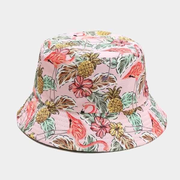 AVEKI Bucket Hat Strand Fiskerhatt Solhatt for Kvinner Menn Reversibel Dobbeltsidig Slitasje