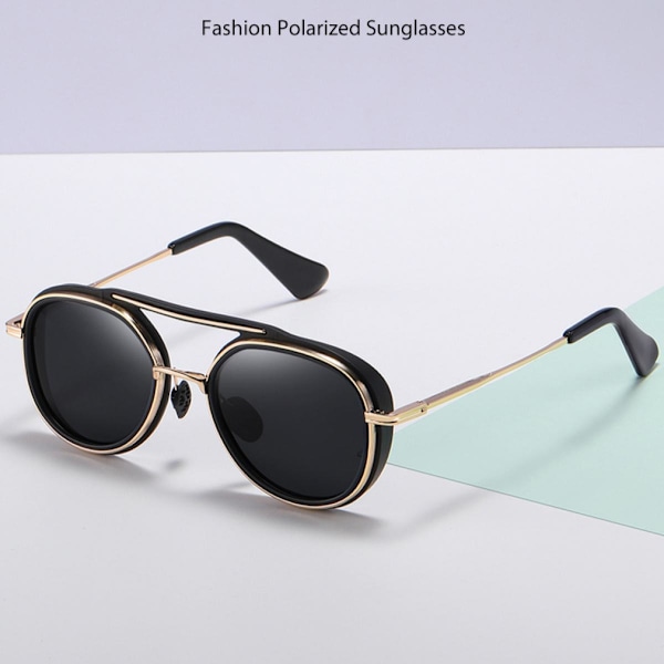 Klassinen Aviator-aurinkolasit naisille ja miehille, vintage-retro metalliset lasit
