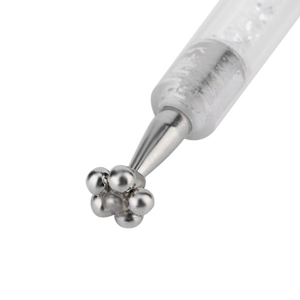 DIY Magnetisk Nagelkonst Manikyr Penna Verktyg Kit Ritning Målning Pensel Set (UV-gelpenna)