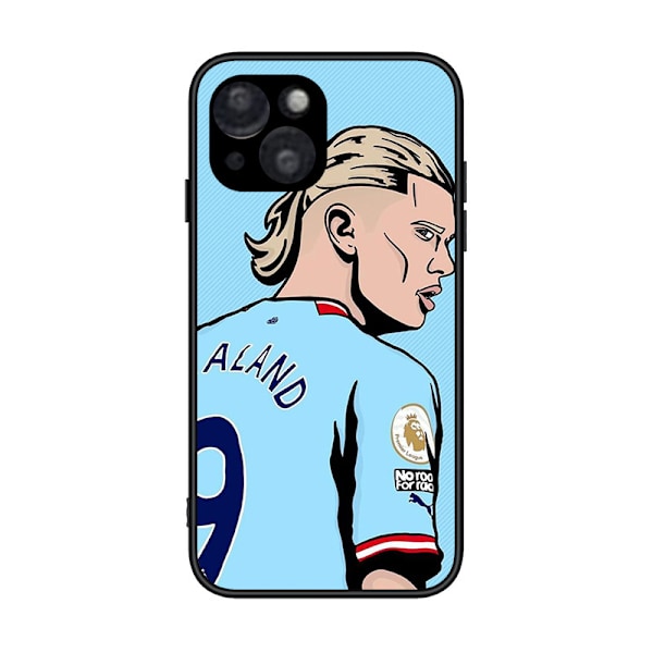 Man City FC Erling Haaland 2022/23 Första Laget Mjukt Gel Skal Kompatibelt Med iPhone 11