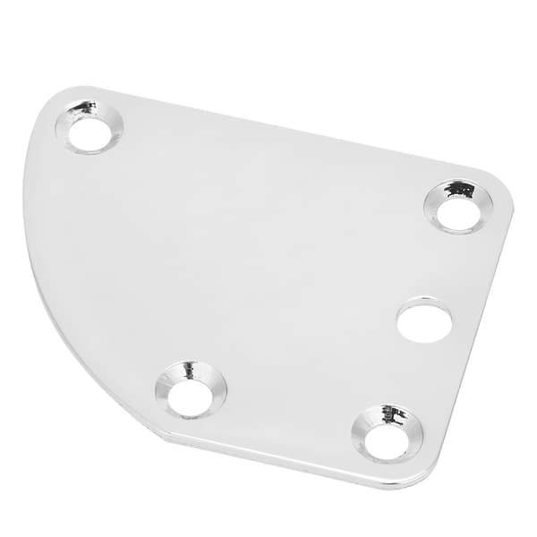 5-håls halsbricka för ST elgitarr Deluxe Style DIY-ersättningsdelar (silver)