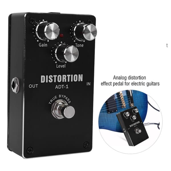Mini Space Portable Distortion Tone Electric Pedal Guitar Effector Pedals