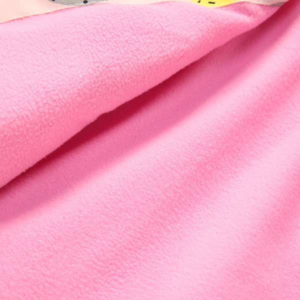 Tyttöjen Sadetakki, Tuulenpitävä Lasten Sadetakki Vedenpitävä Vetoketjullinen Takki Fleece-Vuorella, St-01, 120CM