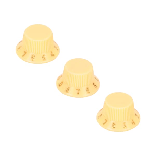 3 st plastgitarrknoppar volymtonkontroll musikinstrument justeringstillbehör