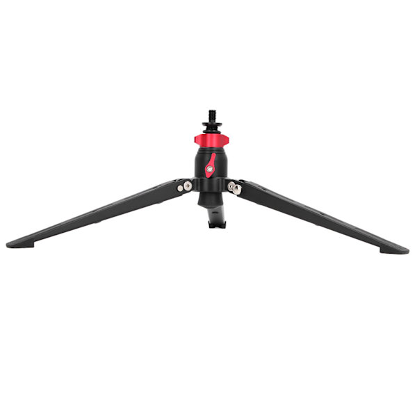 Mini Tripod Desktop Liten Tripod Aluminium Bordstativ Stativ Stativ 3/8 Tums Skruvhål Lastar Upp till 10 kg för DSLR-kamera Monopods
